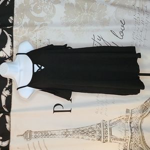 Apt 9 cold shoulder dress tunic coverup